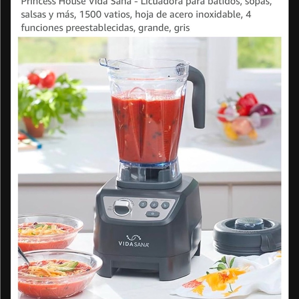 Vida sana Princess House blender